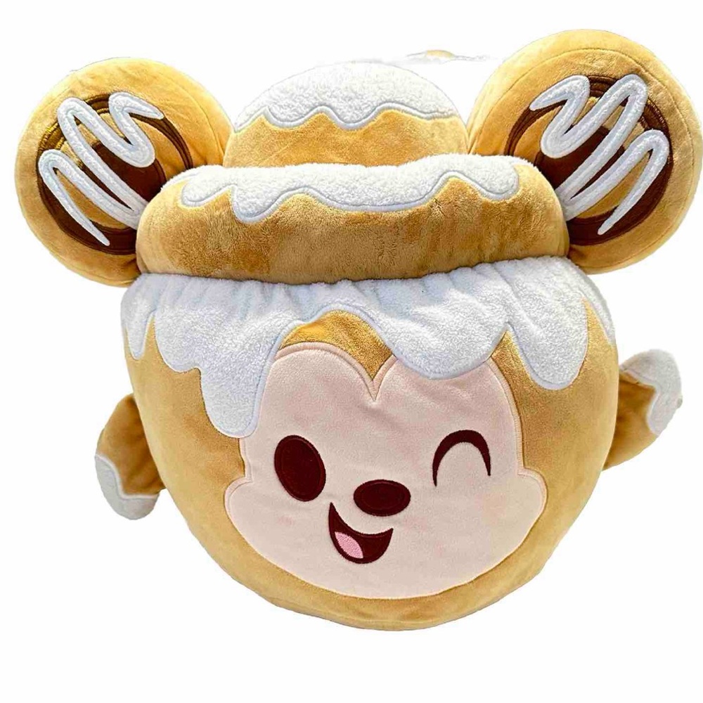 2022 Disney‎ Parks Limited Munchlings Mickey Cinnamon Swirl 14” Plush Stuffed